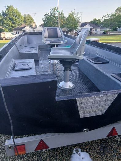 Boat and trailer