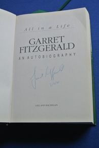 All In A Life - Garret Fitzgerald (signed By Garret Fitzgerald)