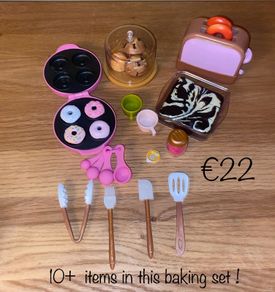 AS NEW Adorable Our Generation Doll's Baking set