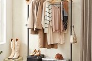 New Heavy Duty Clothes Rack Garment (Greige) FREE P&amp;P