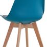 Set of 4 High quality retro styled dining chairs Image 8