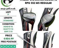 Titleist GT2 Driver / 9 Degree / Accra TZ RPG 352 M3 Regular