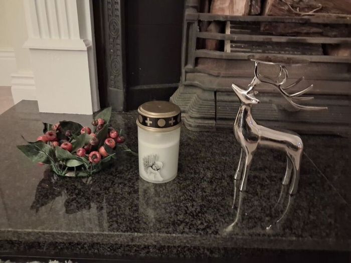 Christmas candle holder