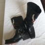 Harley Davidson Biker Boots size 9 / Country and Western Image 5