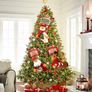 Christmas Stockings, 3 Pack 18" Personalized Xmas Stockings with 3D Snowflake Santa, Snowman, Reindeer for Family Holiday Christmas Party Decorations (FREE POSTAGE) Image 7