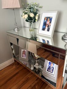 Mirror Console Table