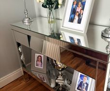 Mirror Console Table