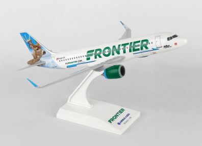 NEW aircraft model, FRONTIER (NEO WILBUR) - Airbus A320 airplane, 1:150 scale, made by SKYMARKS