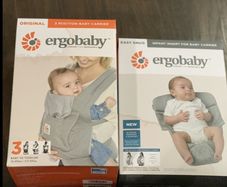 Ergo Baby Carrier with New born insert