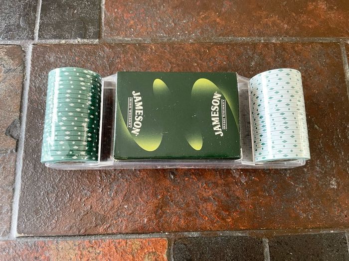 Jameson Whiskey Set - Poker Chips/Playing Cards