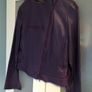 Joseph leather jacket - purple Image 2
