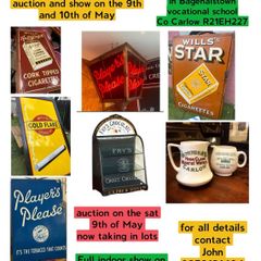 auction and advertising/bottle fair in bagenalstown Carlow r21eh27