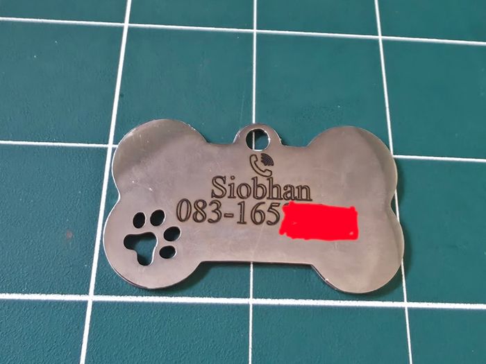 Pet name tags