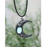 Boho Style Necklace with a Moon Stone - lovely gift Image 2