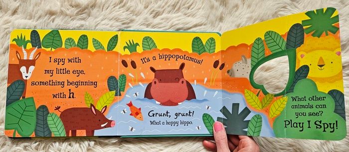 First Nature BEE Toddler Book + FREE Spot and Say JUNGLE Book
