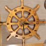 hand made wall clock Image 2
