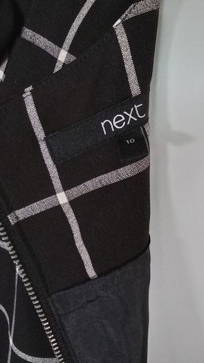 NEXT plaid dress.
