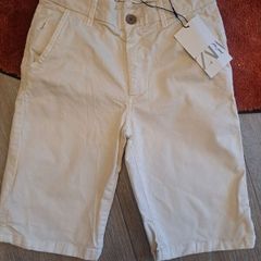 Zara Boy 9-10 cream shorts