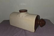 Antique stoneware Foot Warmer 1.5pts