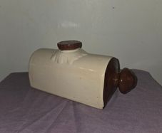 Antique stoneware Foot Warmer 1.5pts