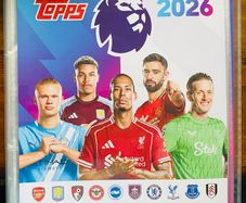 Binder football card - Topps - Premier League 2026