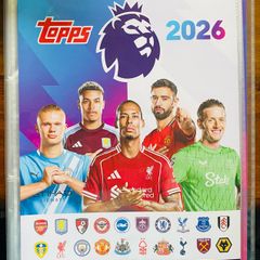 Binder football card - Topps - Premier League 2026