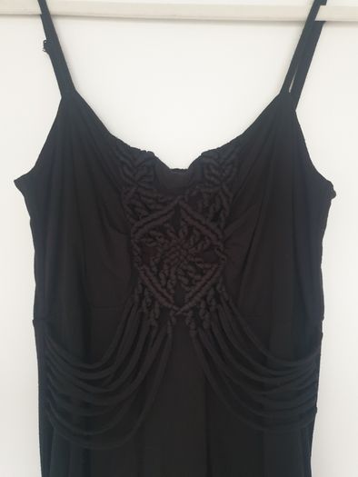 Karen Millen Black Strapy Dress