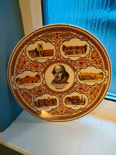 Wedgewood Shakespeare Stratford Plate
