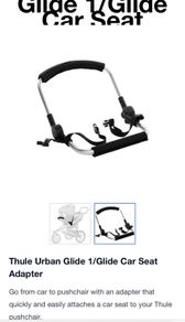 Thule car seat adaptor