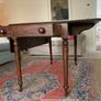 Victorian mahogany drop-leaf table Image 3