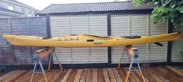 Delphin Sea Kayak 150 with skeg