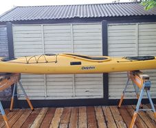 Delphin Sea Kayak 150 with skeg