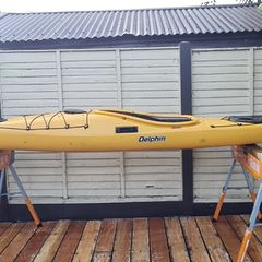 Delphin Sea Kayak 150 with skeg