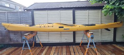 Delphin Sea Kayak 150 with skeg