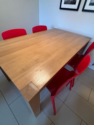 Solid Oak Dining Table - Next