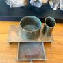 WW1 Trench Art Smokers Desk Set Image 4