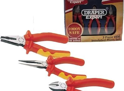 Draper Expert VDE pliers set