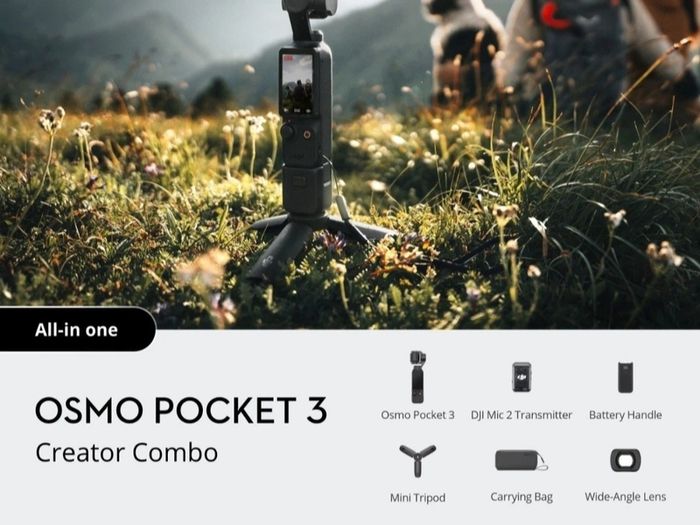 Dji Osmo Pocket 3 Creator Combo 4K Ultra HD