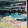 Valentines Gift Framed Original Abstract Painting Original Landscape Gift Image 7