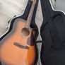 Fender DG-22 CE semi acoustic with free hard case Image 7