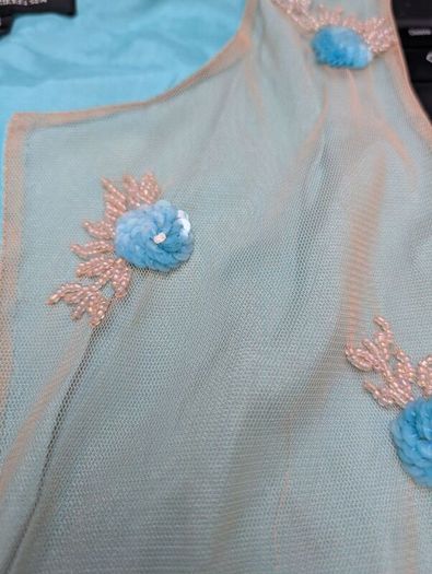 Top and skirt