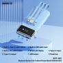 Remax RPP-683 Reyluck Series 2.1A Cabled Power Bank 10000mAh Black Image 2