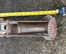Kismet Duplex vintage foot pump