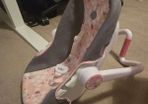 Baby Born doll car carry seat
