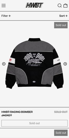 HWBT Racing Bomber Jacket by Mat Armstrong