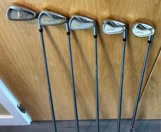 Silver Diamond Steel golf iron half set