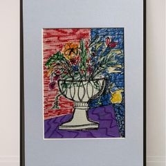 Original Art Fauvist Floral Art Gift