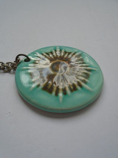 Necklace, Ceramic pendant, jewellery, Gift