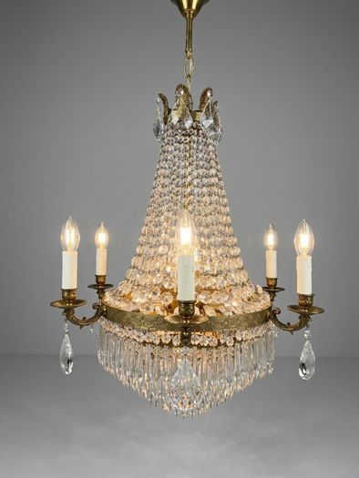 Exceptional Antique French Empire Chandelier