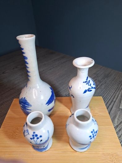 Chinese Vase Collection 18th -19th Century Miniature Vases